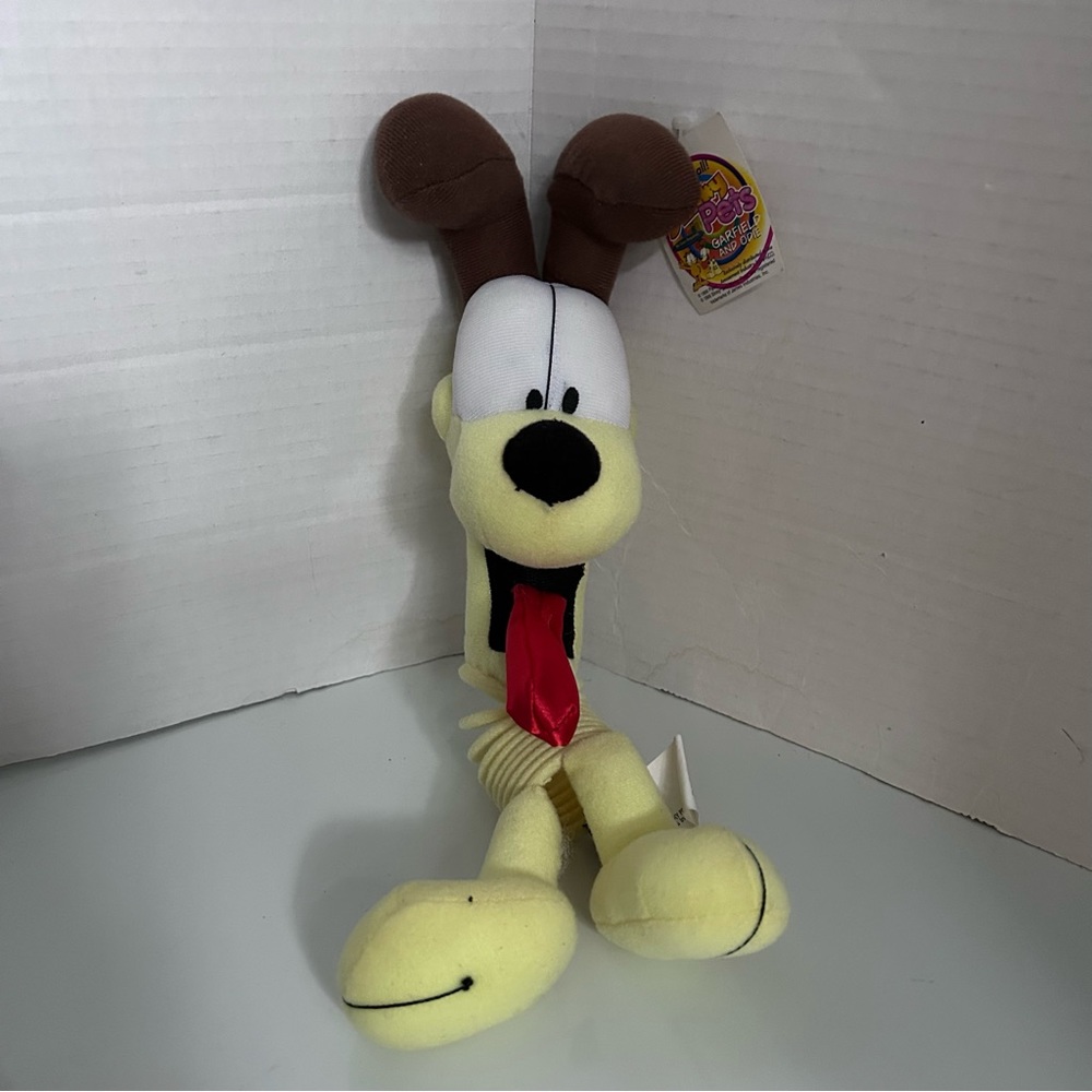 Nanco Slinky Pets Odie Garfield Dog 17" (stretched) Plush Soft Toy